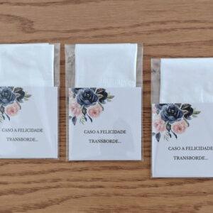 30 Lágrimas de Alegria Flores Azul e Rosa | Pronta Entrega