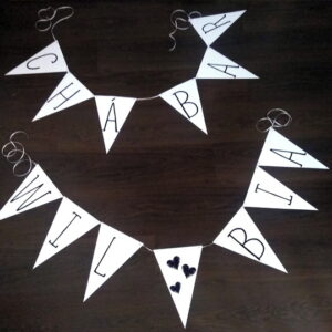 Varal com 13 Bandeirinhas