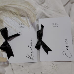 Caderno de Votos Par | Minimalista | Personalizado