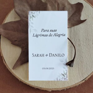 Lágrimas de Alegria Personalizada | Folhas Verdes