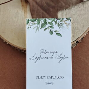 Lágrimas de Alegria Personalizada | Folhas Verdes