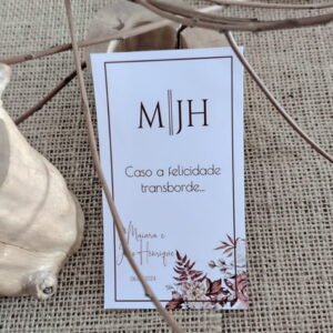 Lágrimas de Alegria Personalizada | Terracota