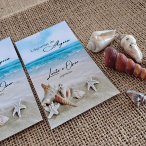 Lágrimas de Alegria Personalizada | Tema Praia