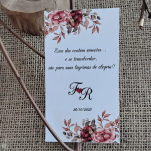 Lágrimas de Alegria Personalizada | Terracota
