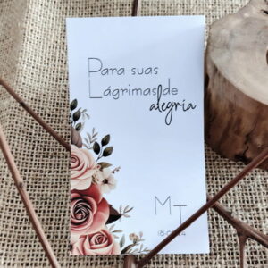 Lágrimas de Alegria Personalizada | Terracota
