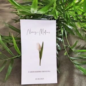 Lágrimas de Alegria Personalizada | Tulipa