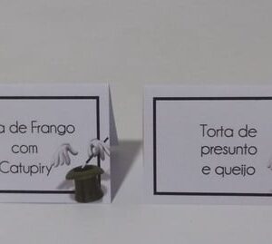Legendas de Buffet | Plaquinhas de Identificação | Mágico