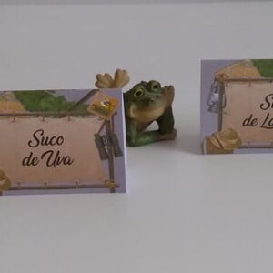 Legendas de Buffet | Plaquinhas de Identificação | Safari
