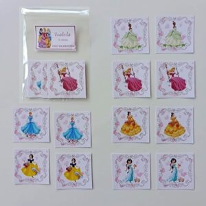 Lembrancinha Princesas Disney Jogo da Memória