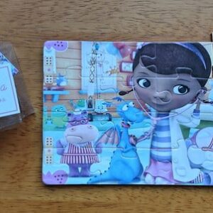 Lembrancinha Quebra Cabeça Doutora Brinquedo