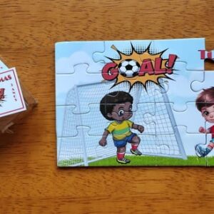 Lembrancinha Quebra Cabeça Futebol