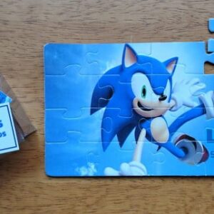Lembrancinha Quebra Cabeça Sonic