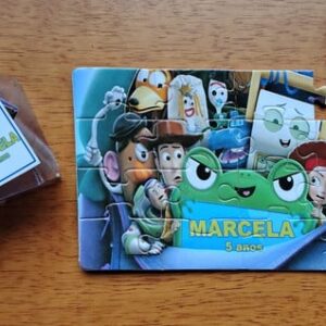 Lembrancinha Quebra Cabeça Toy Story