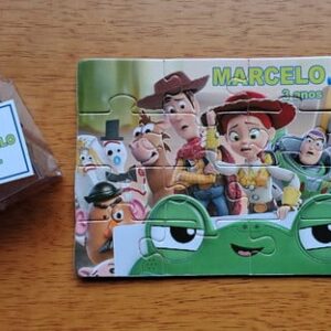 Lembrancinha Quebra Cabeça Toy Story