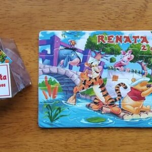 Lembrancinha Quebra Cabeça Ursinho Pooh
