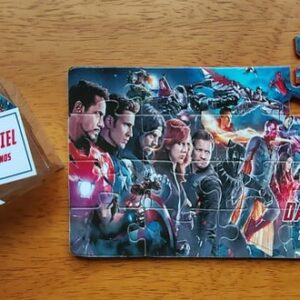 Lembrancinha Quebra Cabeça Vingadores