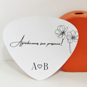 Leque Ventarola Personalizado | Minimalista