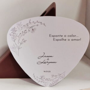 Leque Ventarola Personalizado | Minimalista