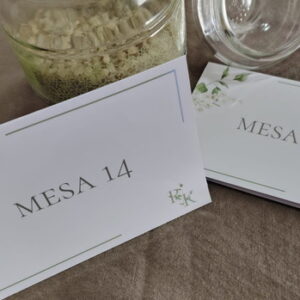 Marcador de Mesa | Numeração de Mesa