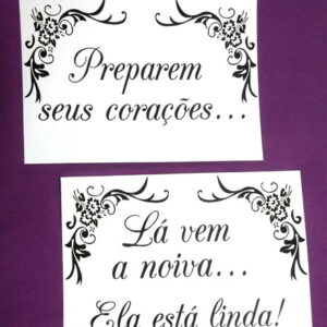 PLAQUINHA DAMINHA PAJEM