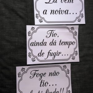 PLAQUINHA DAMINHA PAJEM