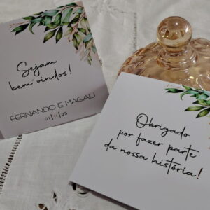 Plaquinha Mesa Personalizada |cada Lado Um Layout (opcional)
