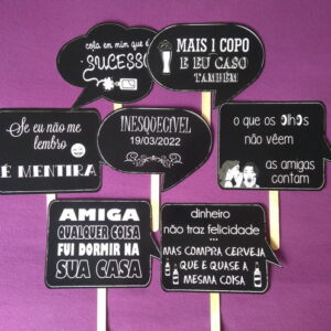 Plaquinhas Divertidas Casamento
