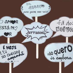 Plaquinhas Divertidas Casamento