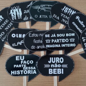 Plaquinhas Divertidas Casamento