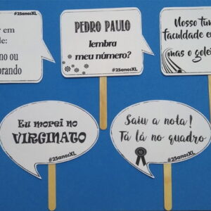 Plaquinhas Divertidas | Formatura