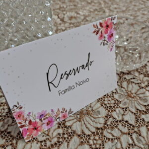 Reservado Casamento | Flores Rosa